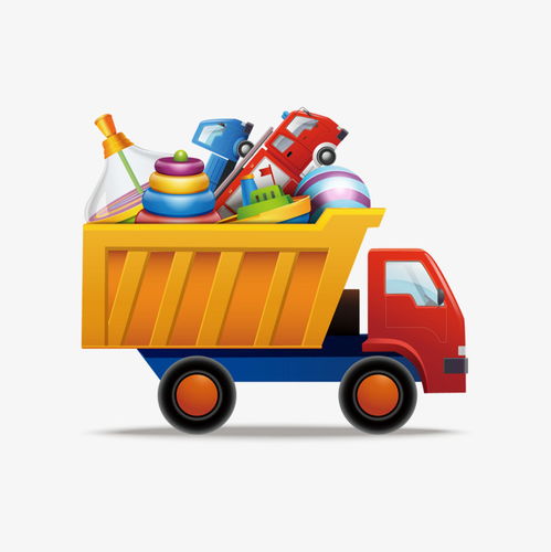卡车小玩具素材图片免费下载 高清装饰图案psd 千库网 图片编号1248451